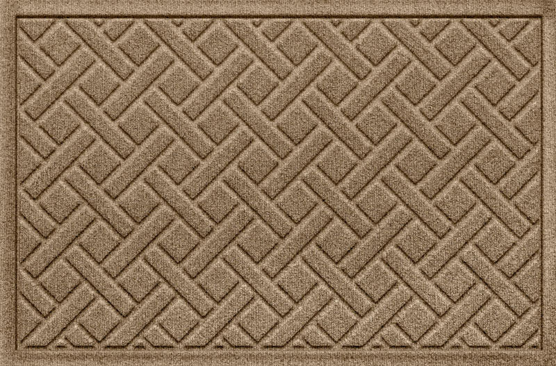 topview of a lattice waterhog doormat