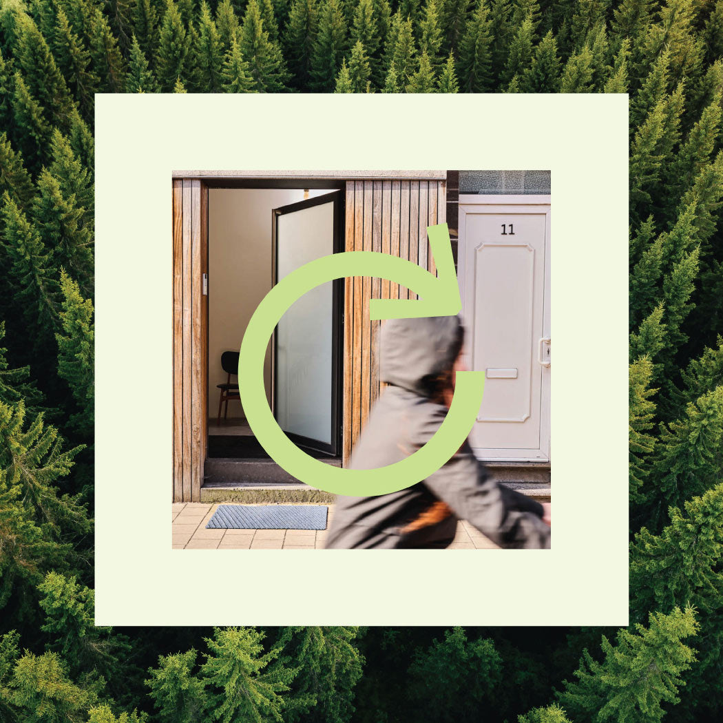 made from recycled materials