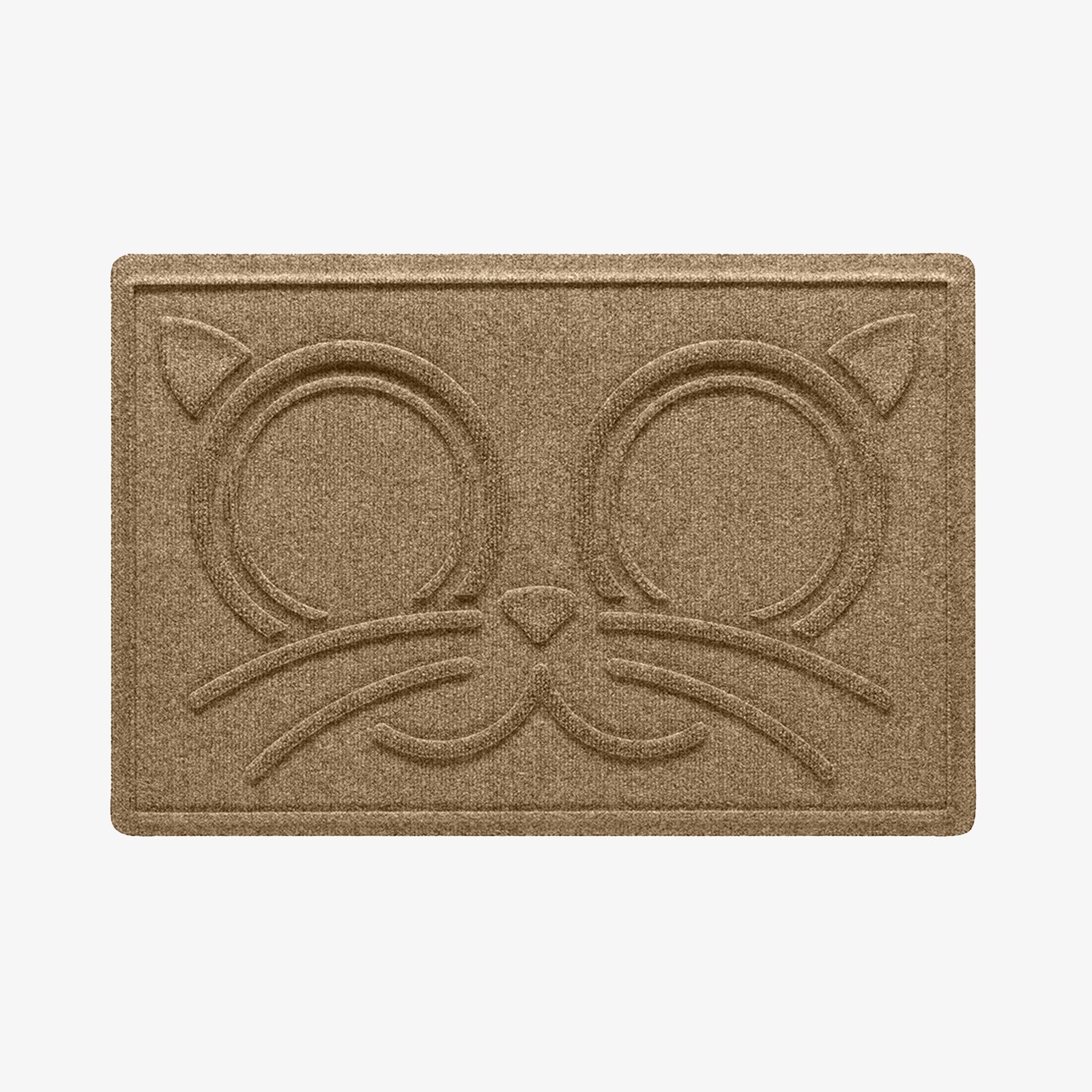WaterHog® Kitty Face Bowl Mat