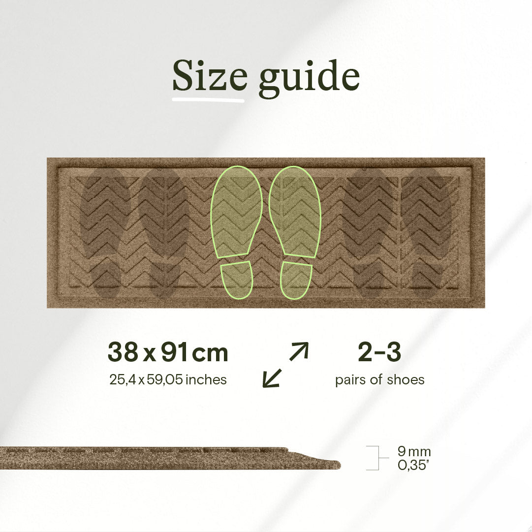 WaterHog® Schoenenmat Chevron